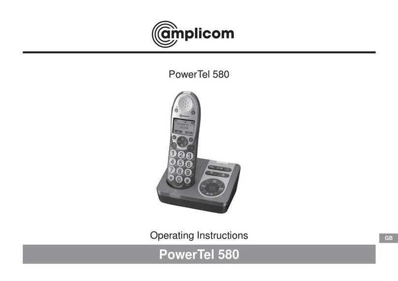 Amplicom PowerTel 580 Combo User manual