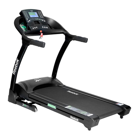 Reebok ZR11 User manual