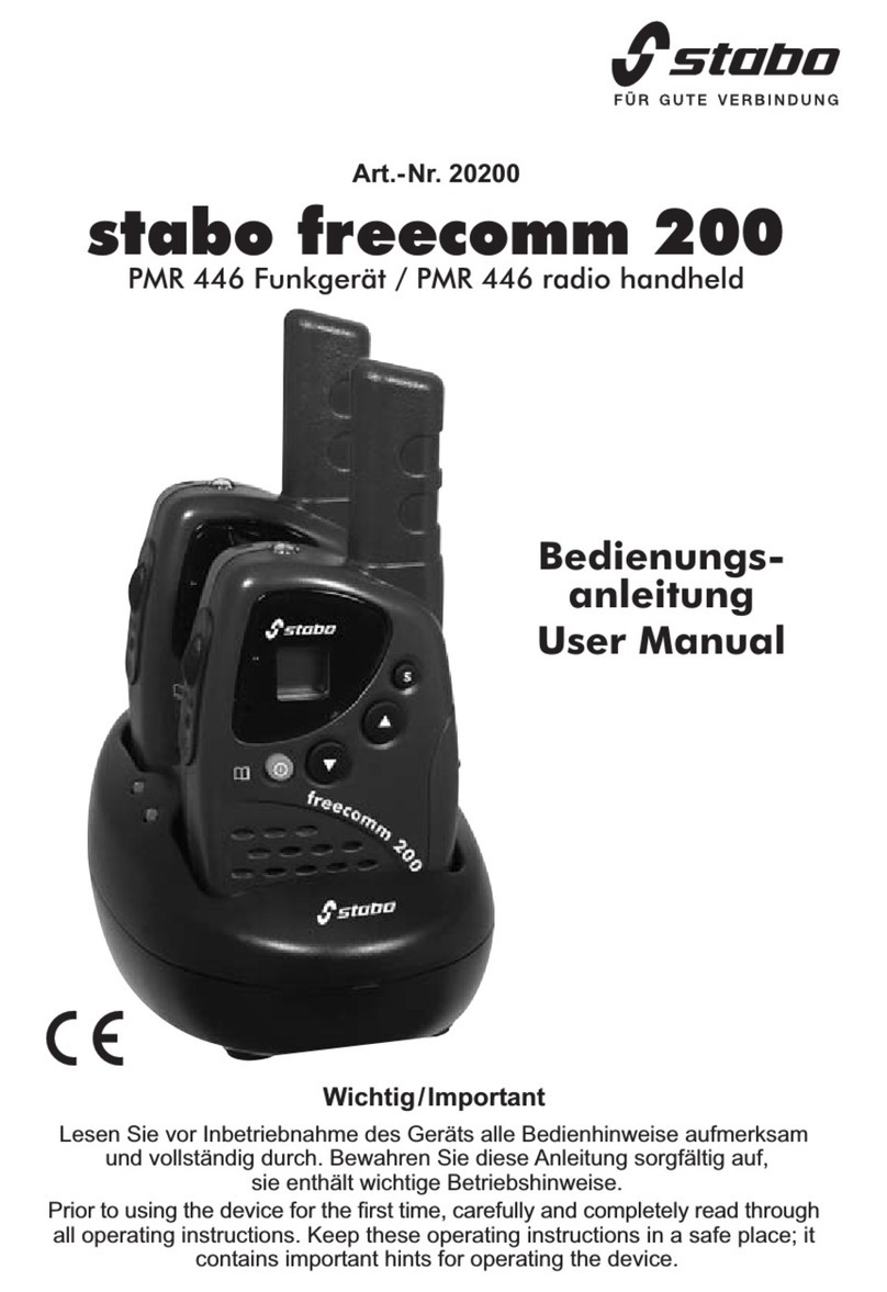 stabo freecomm 200 user manual