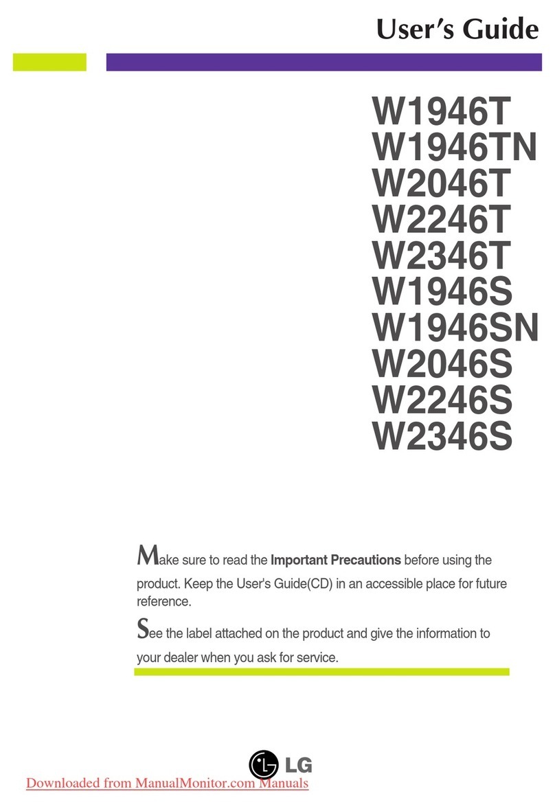 LG W1946T User manual