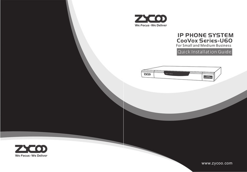 Zycoo CooVox U60 User manual