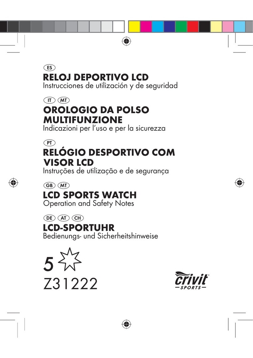 Crivit Z31222 Operation and safety notes