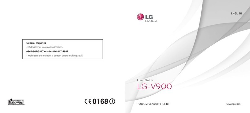 LG V900 User manual