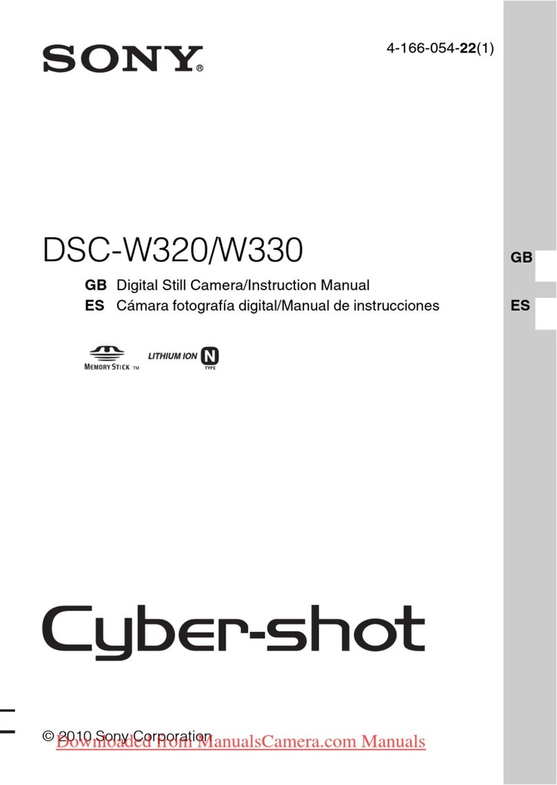 Sony Cyber-shot DSC-W320 User manual