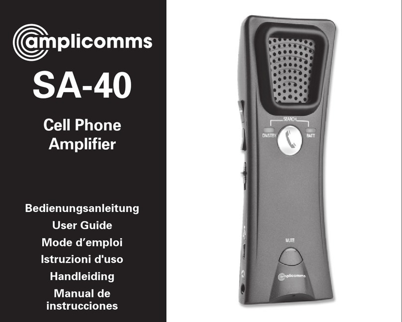 Amplicomms SA-40 user guide
