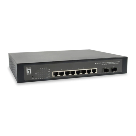 LevelOne GEP-1070 User manual