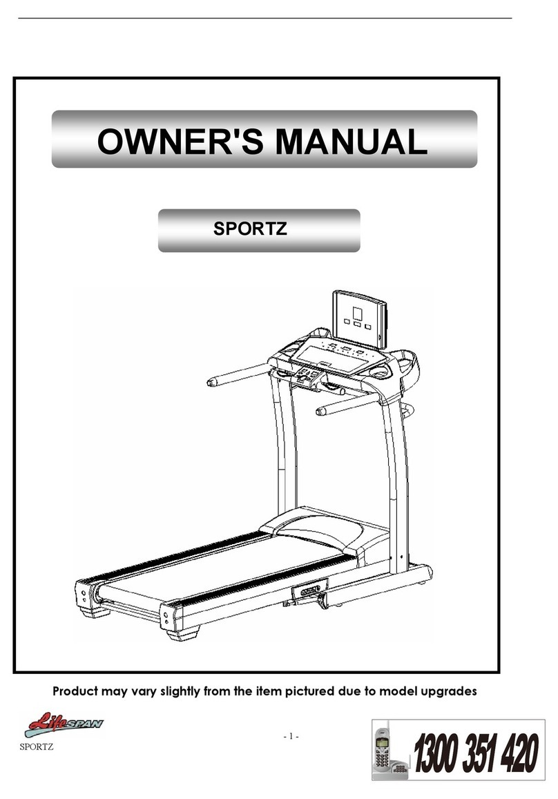 Life Span SPORTZ User manual