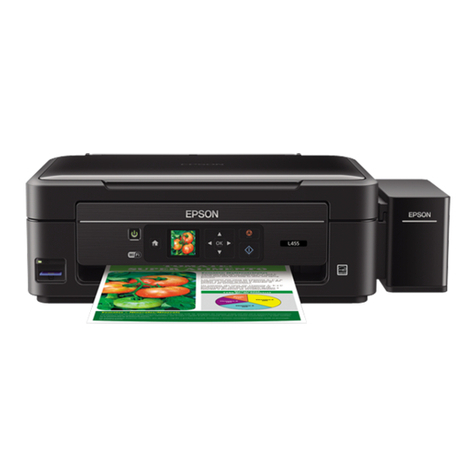 Epson L455 User manual Epson L455 User manual