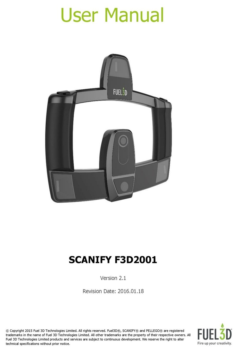 Fuel3D SCANIFY F3D2001 User manual