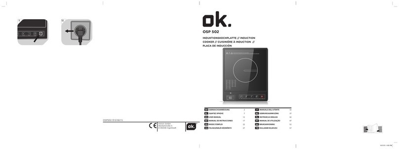 O.K. OSP 502 user manual