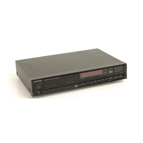 Kenwood DP-1000 User manual