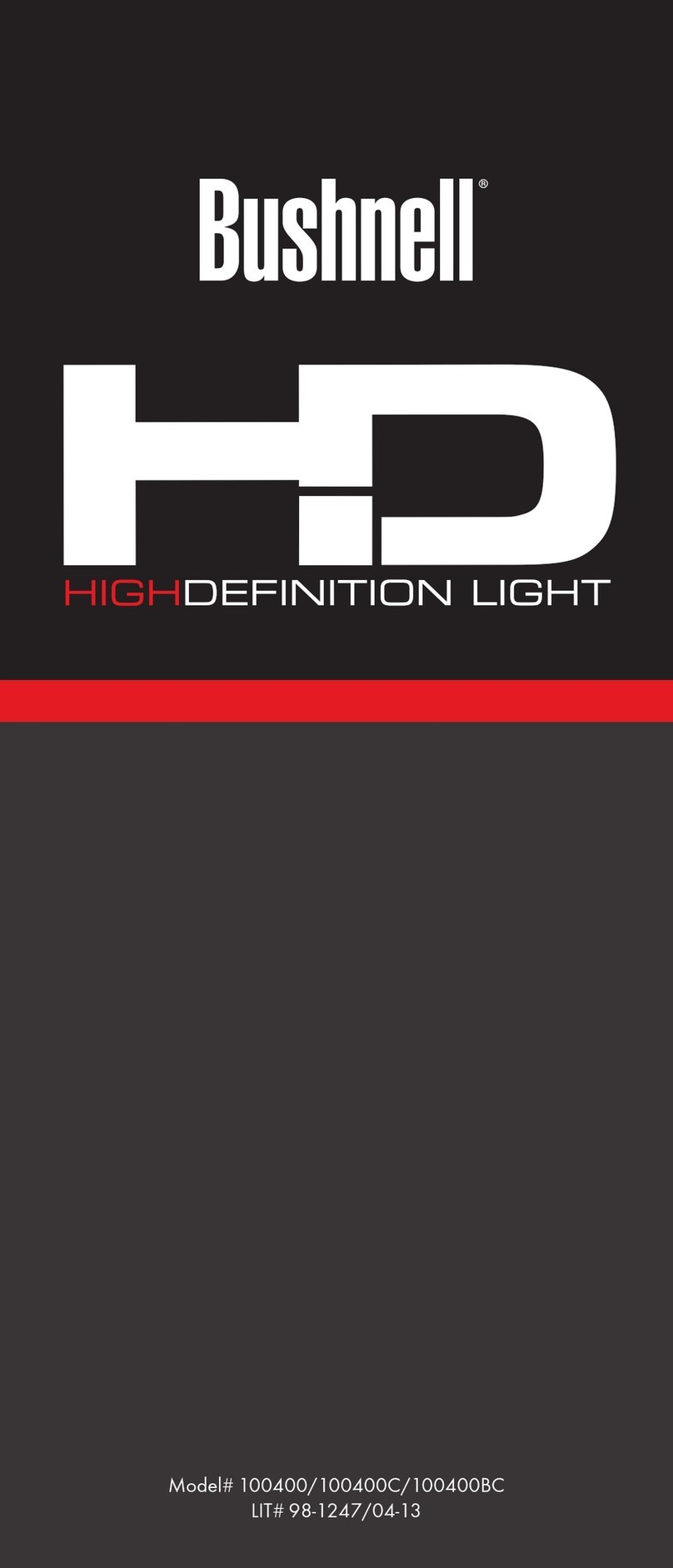 Bushnell HD Torch 100400 User manual