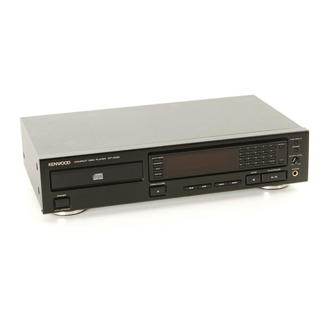 Kenwood DP-3030 User manual