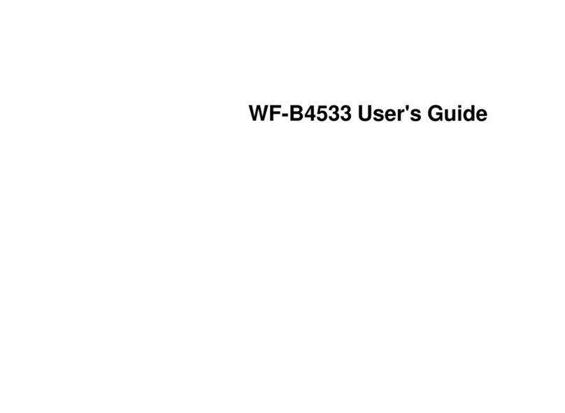 Epson WF-B4533 User manual