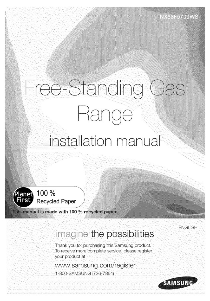 Samsung NX58F5700WS User manual