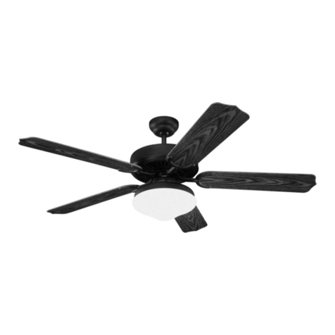 Monte Carlo Fan Company 5WF52XXD-L Series Fan Owner's guide and installation manual Monte Carlo Fan Company 5WF52XXD-L Series Fan Owner's guide and installation manual