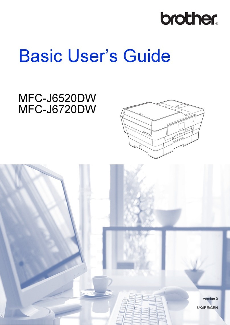 Brother MFC-J6520DW Operating and maintenance manual Brother MFC-J6520DW Operating and maintenance manual