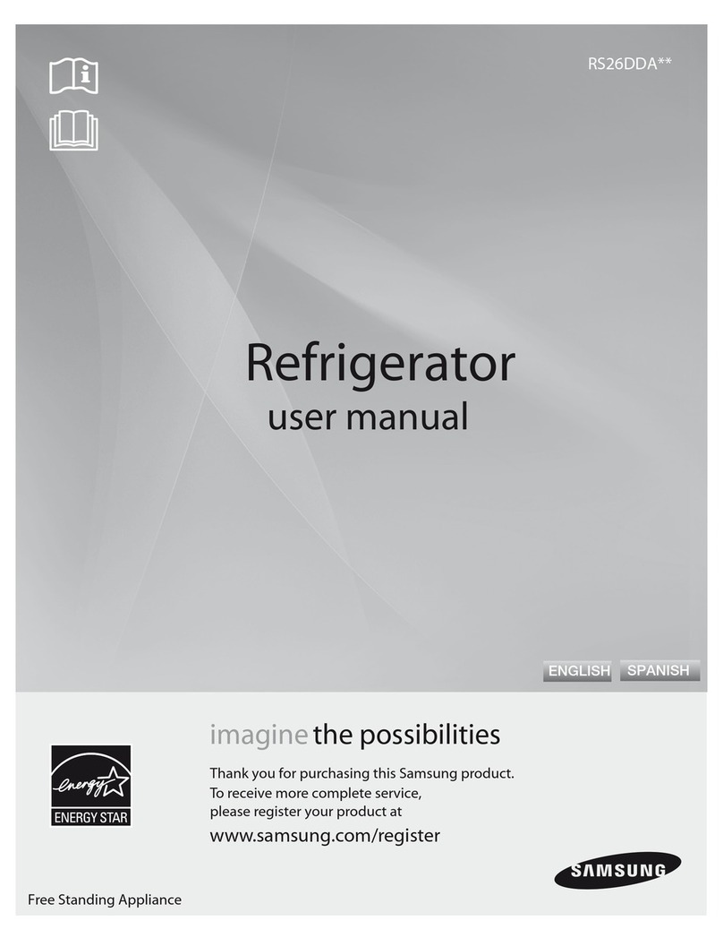 Samsung RS26DDA Series user manual