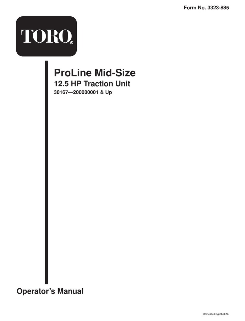 Toro ProLine 30167 User manual