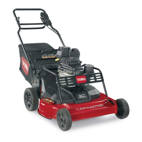 Toro TurfMaster 22205TE User manual