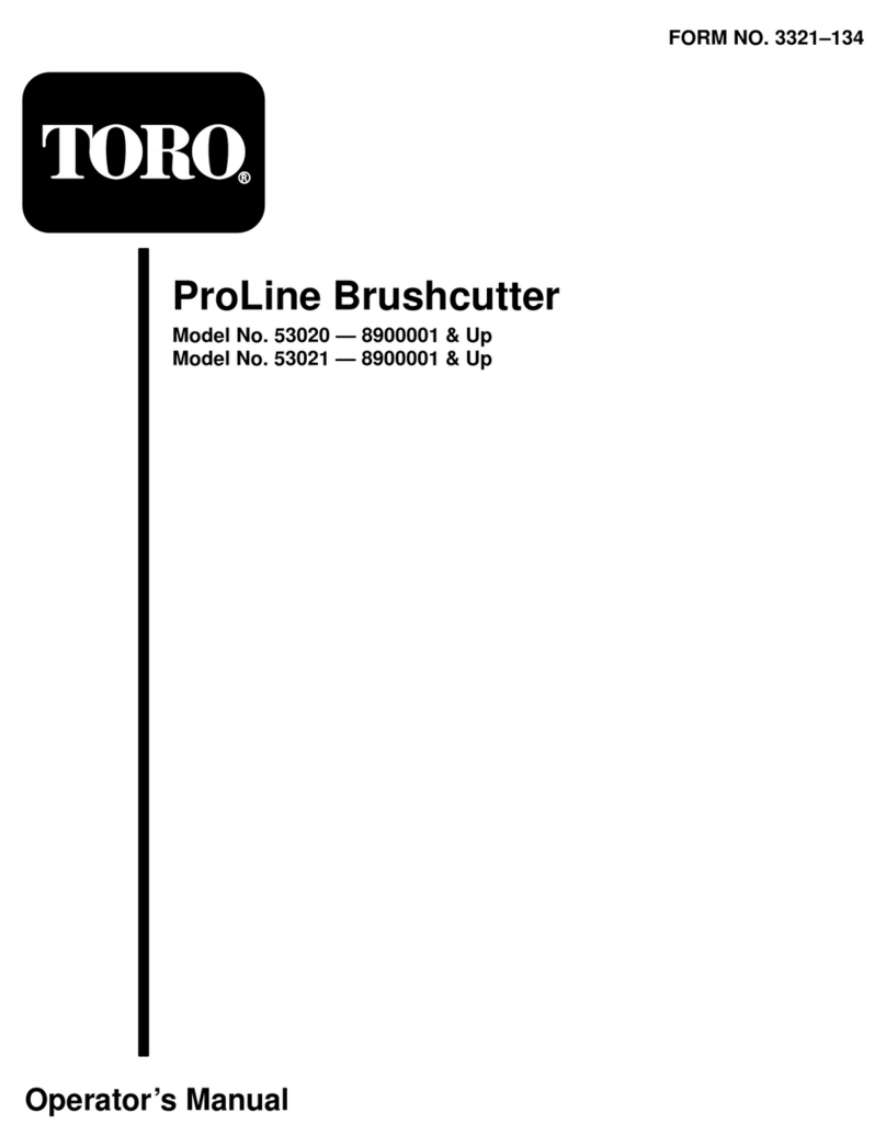 Toro ProLine 53020 User manual
