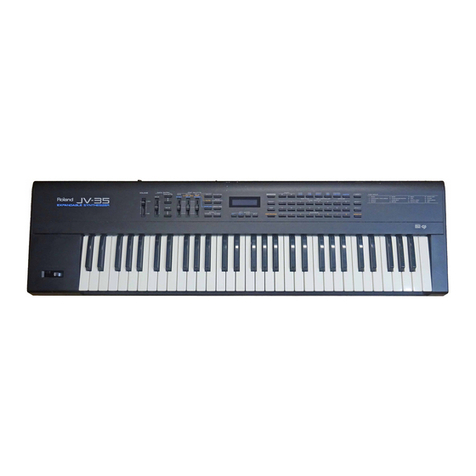 Roland JV-50 User manual