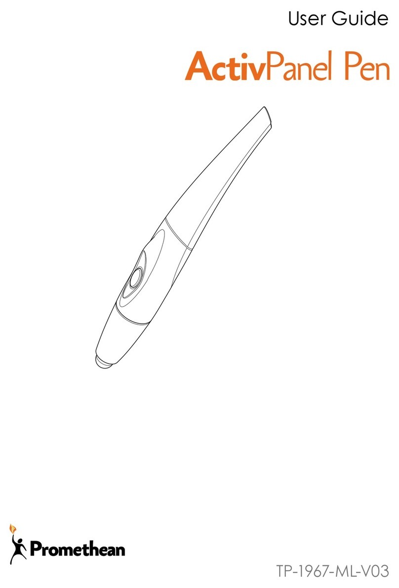 promethean ActivPanel Digital Pen user guide