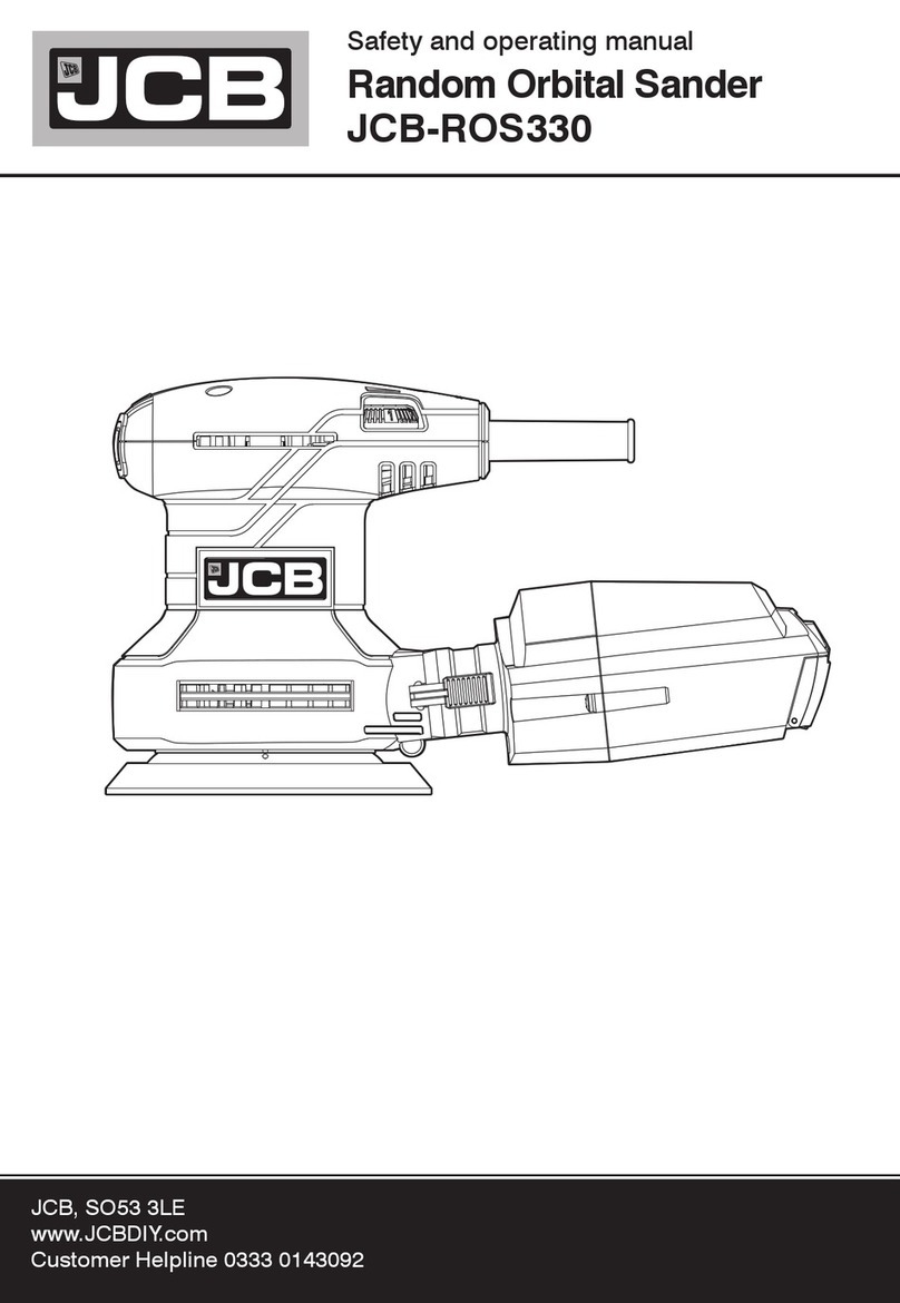jcb JCB-ROS330 Safety and operating manual