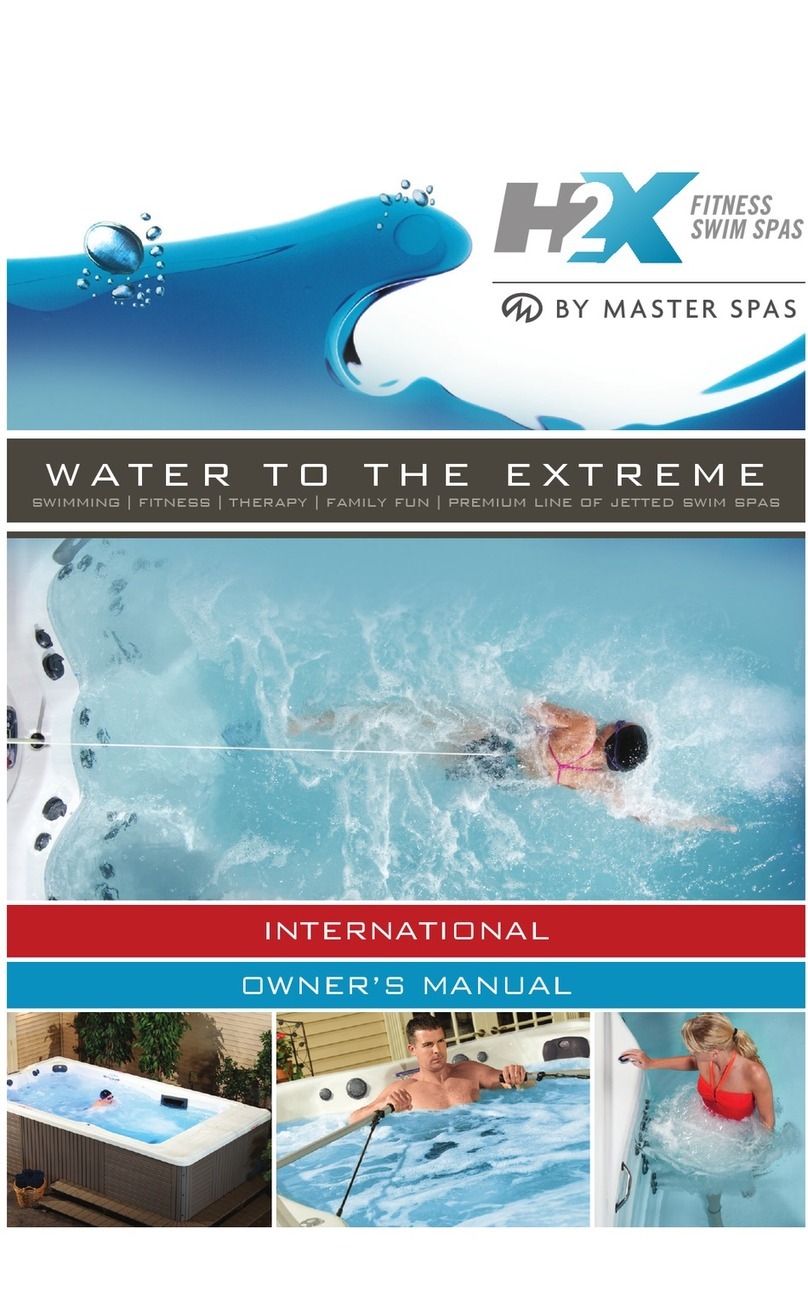 Master Spas H2X Challenger User manual Master Spas H2X Challenger User manual