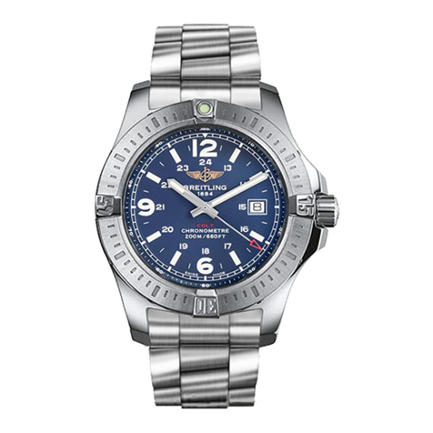 Breitling COLT QUARTZ User manual Breitling COLT QUARTZ User manual
