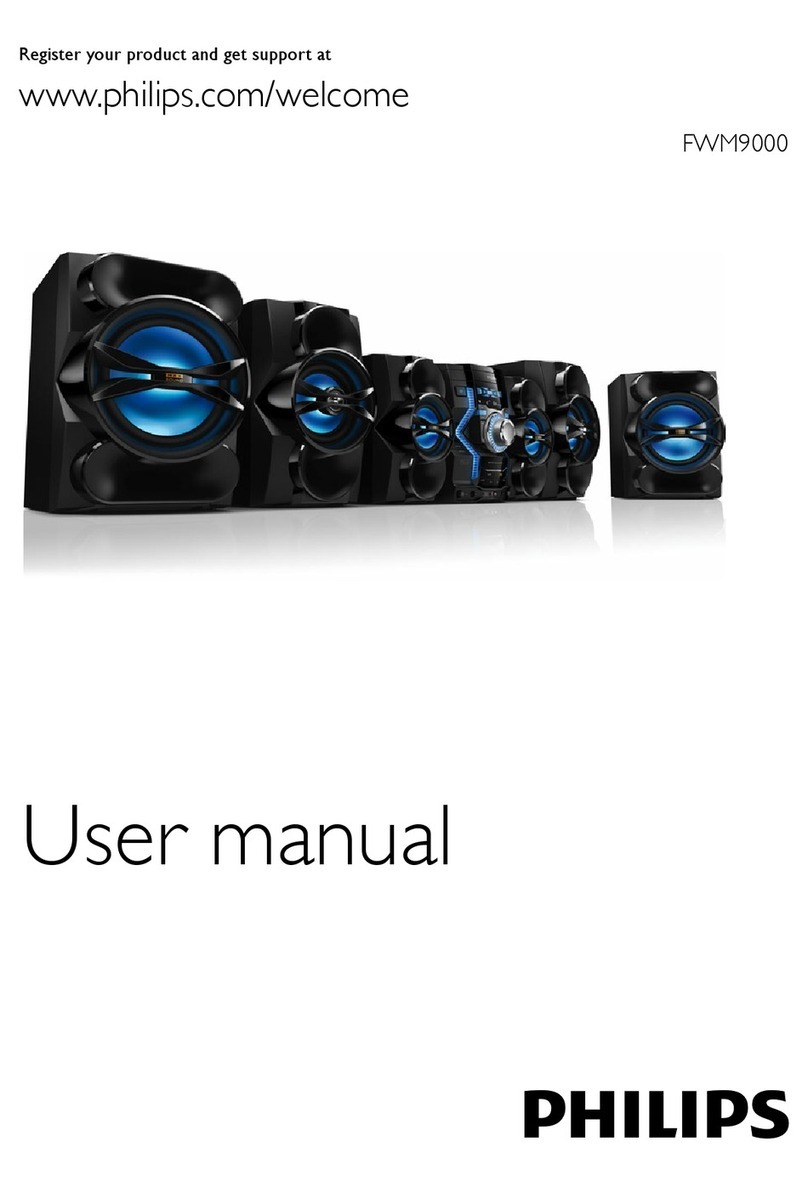 Philips FWM9000 user manual
