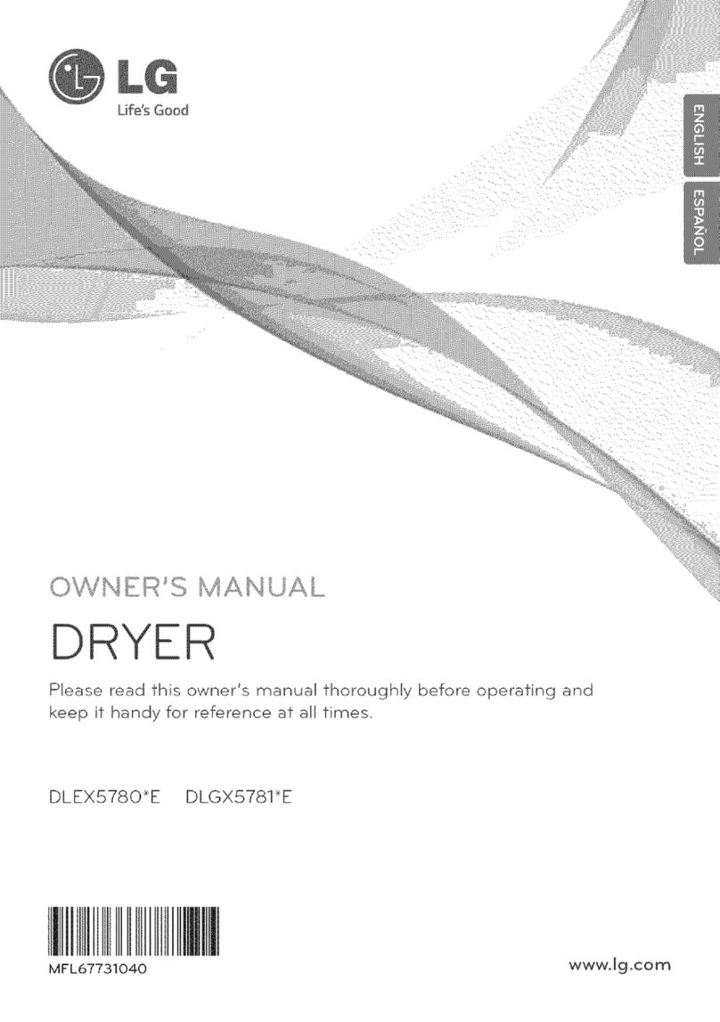 LG DLEX5780*E User manual