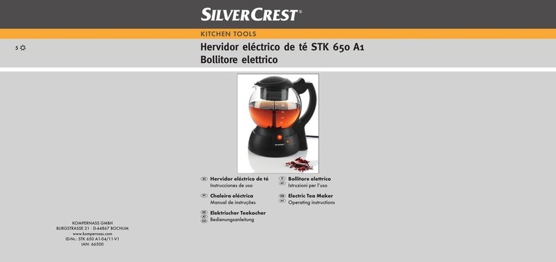 Silvercrest TK 650 A1 User manual