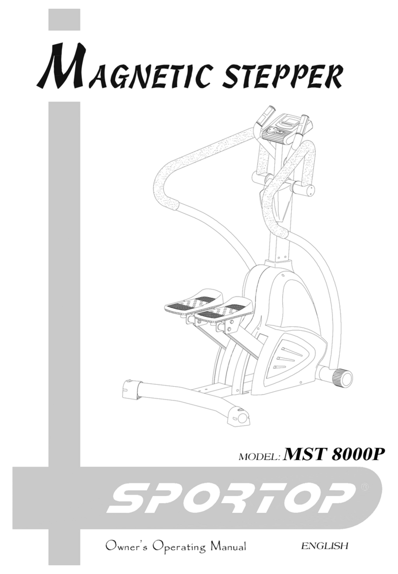 Sportop MST 8000P Owner's operating manual