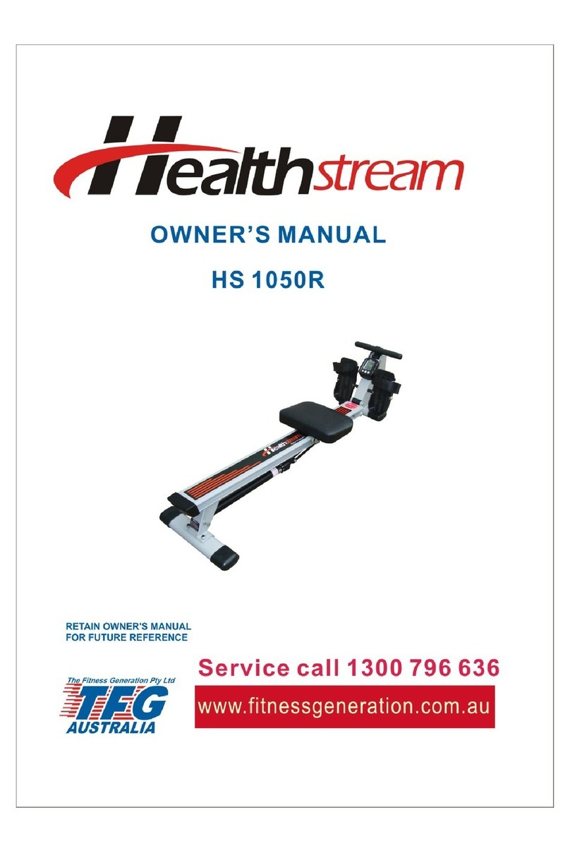 Healthstream HS 1050R User manual