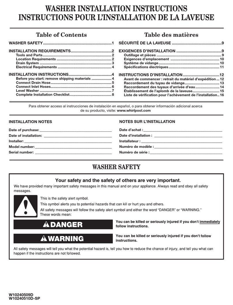 Lowe w10240509d installation instructions