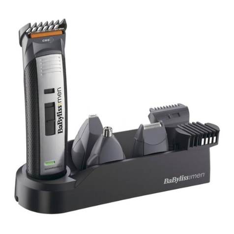 BaByliss E830XE User manual