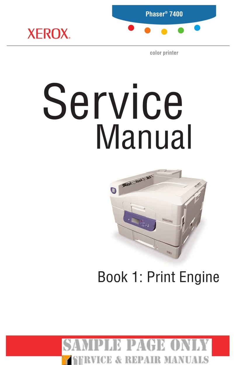 Xerox Phaser 7400 User manual