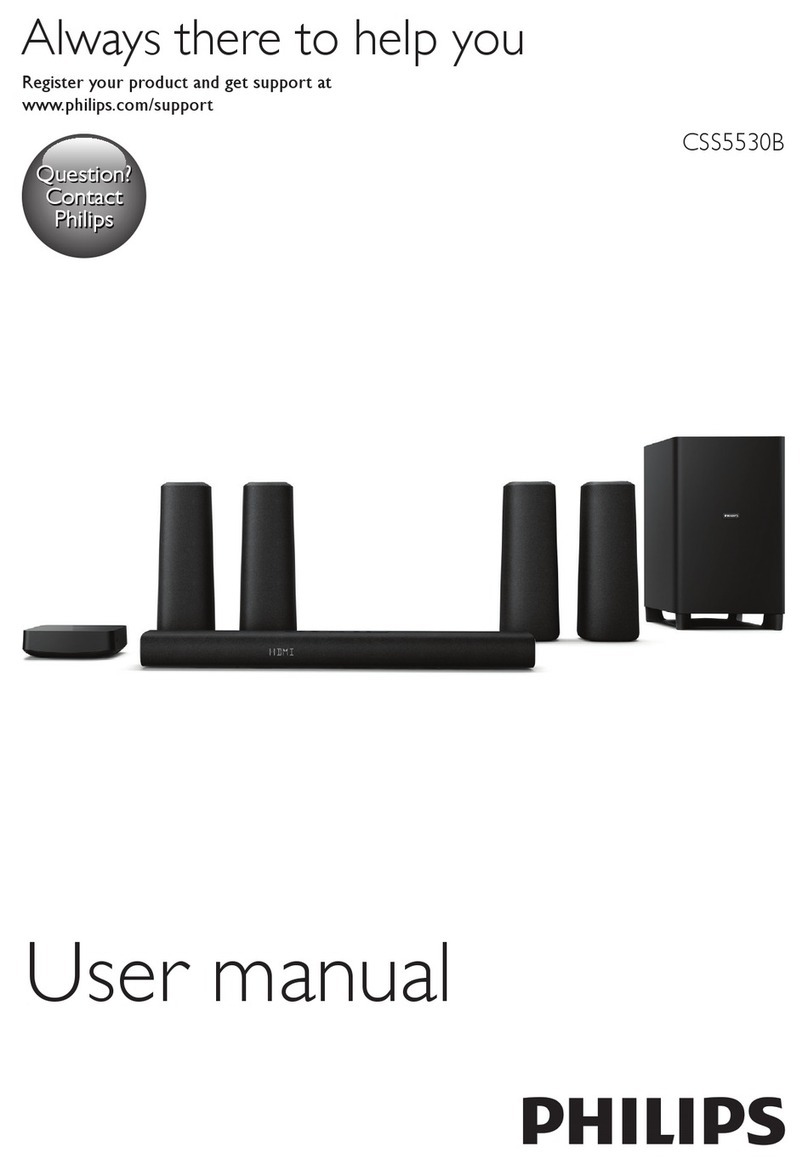 Philips CSS5530B user manual