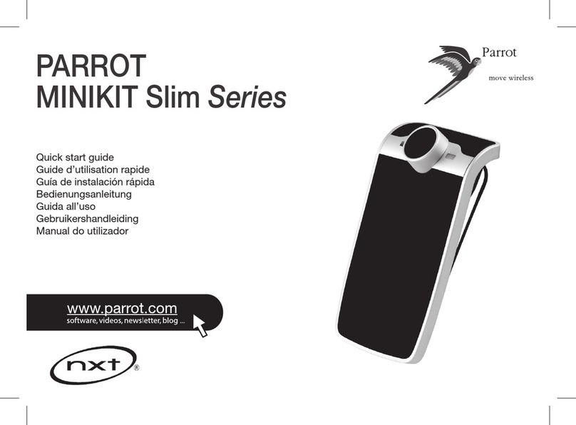 Parrot MINIKIT SLIM quick start guide