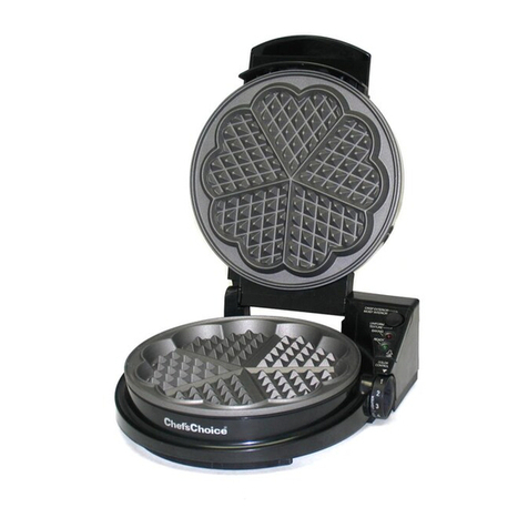 Chef's Choice 830 WafflePro User manual