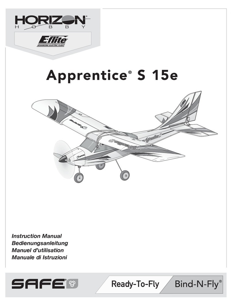 Horizon Hobby Apprentice S 15e User manual