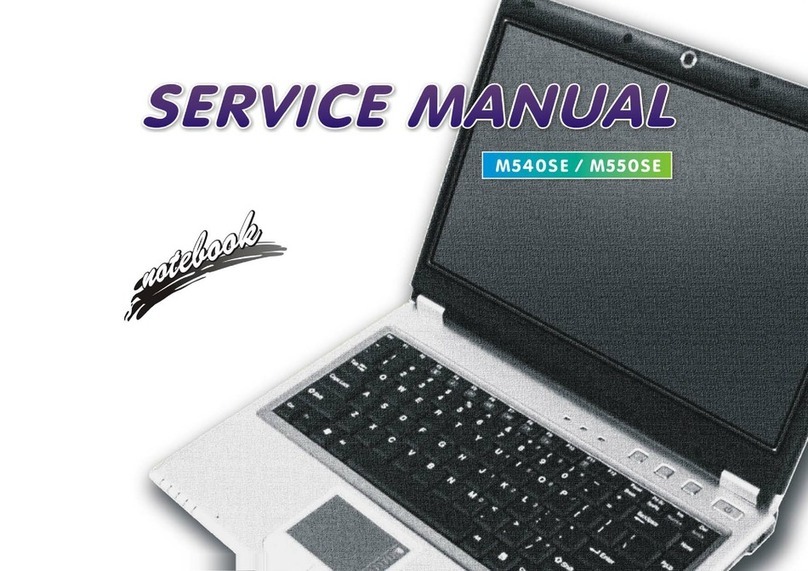 Clevo M540SE User manual