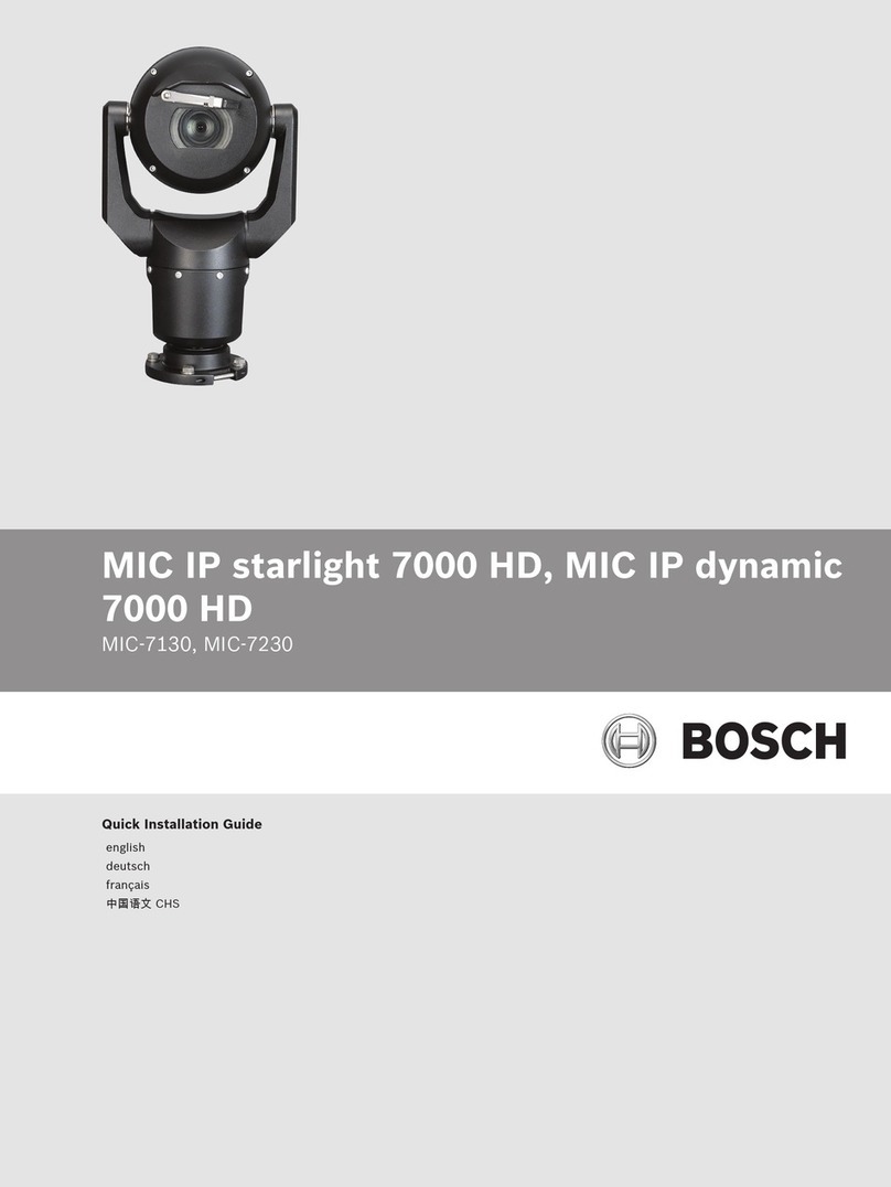 Bosch MIC-7130 User manual