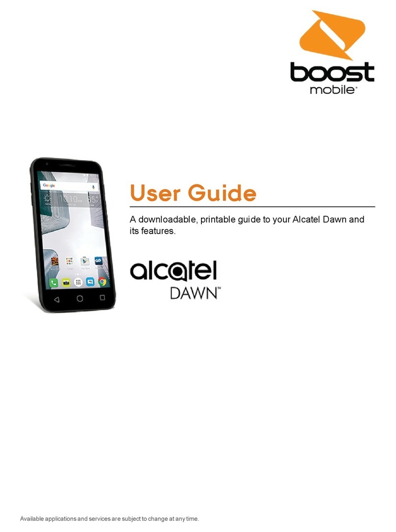 Alcatel dawn user guide