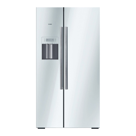 Bosch KAD62S20 Operating and installation instructions