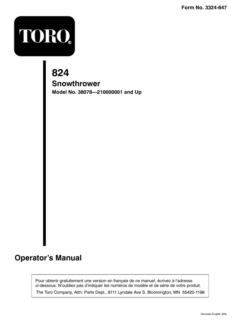 Toro 38078 Operator's manual