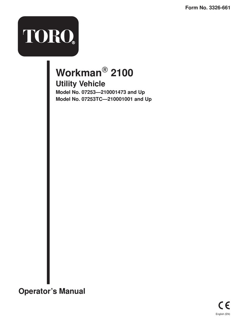 Toro 7253 Operator's manual