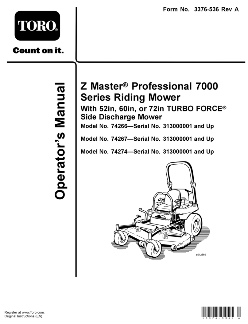 Toro 74266 User manual