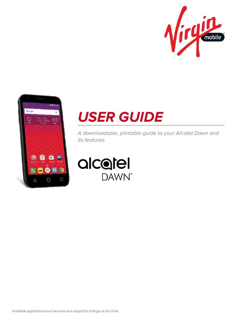 Alcatel dawn User manual